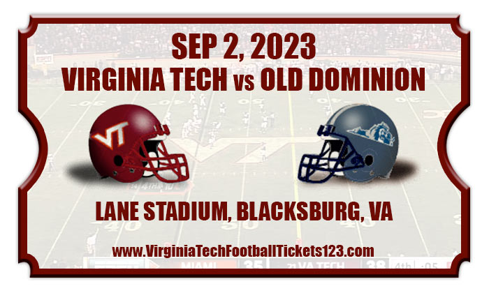 2023 Virginia Tech Vs Old Dominion