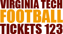 Virginia Tech Football Tickets 123 Logo