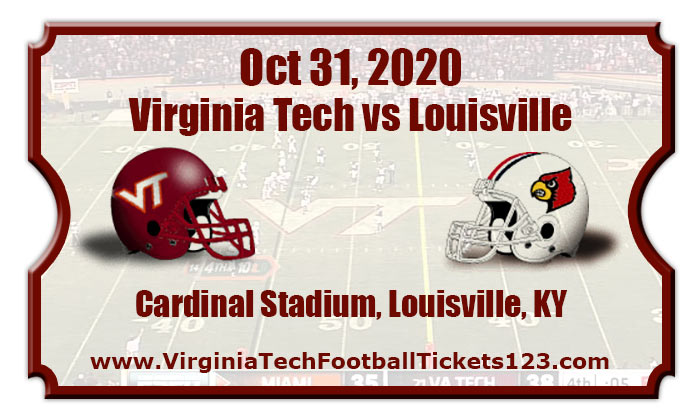 Virginia Tech Hokies vs Louisville Cardinals Football Tickets | 10/31/20