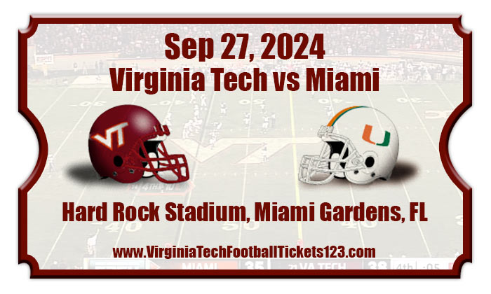 2024 Virginia Tech Vs Miami