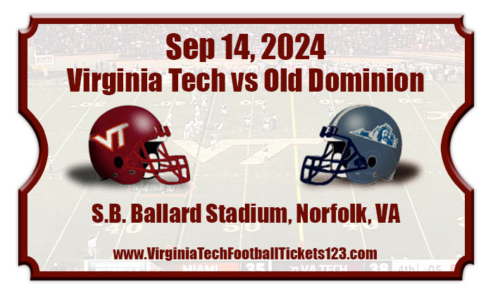 2024 Virginia Tech Vs Old Dominion