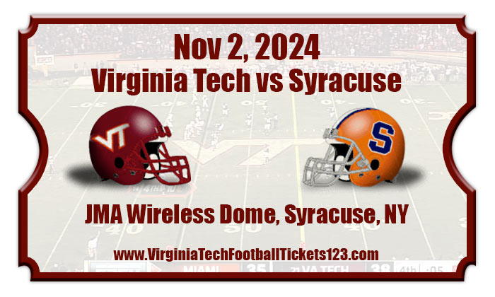 2024 Virginia Tech Vs Syracuse