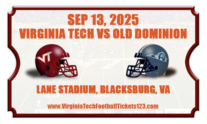 2025 Virginia Tech Vs Old Dominion