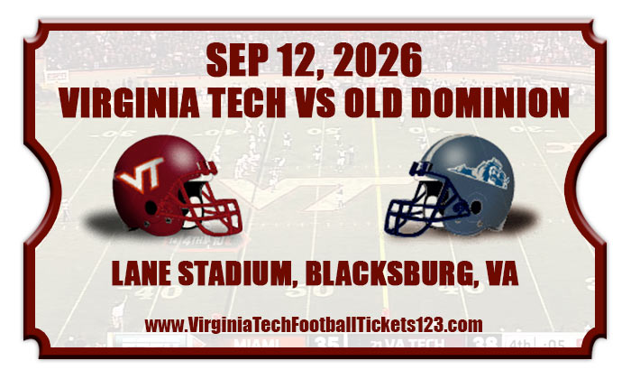 2026 Virginia Tech Vs Old Dominion